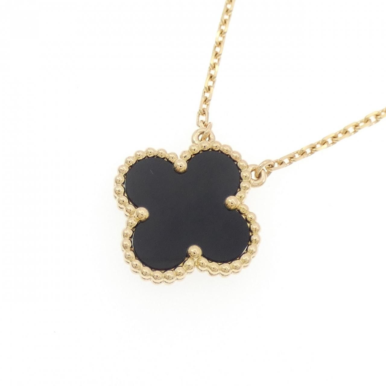 Van Cleef & Arpels Vintage Alhambra Necklace — view 3