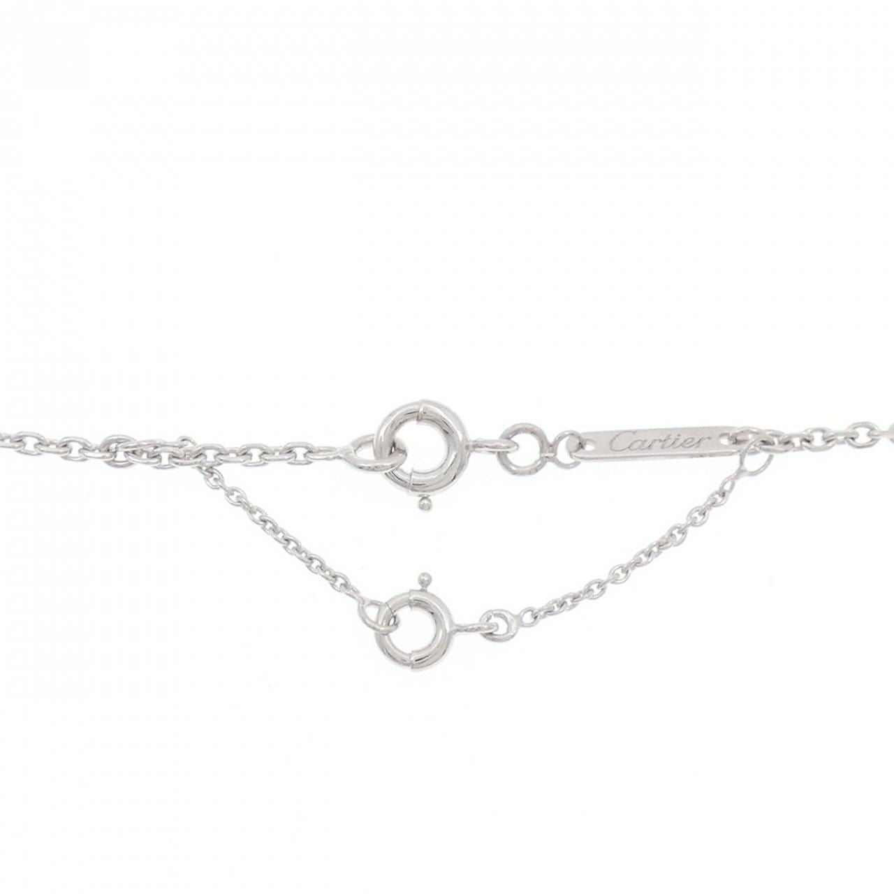 Cartier C Necklace White Gold — view 4