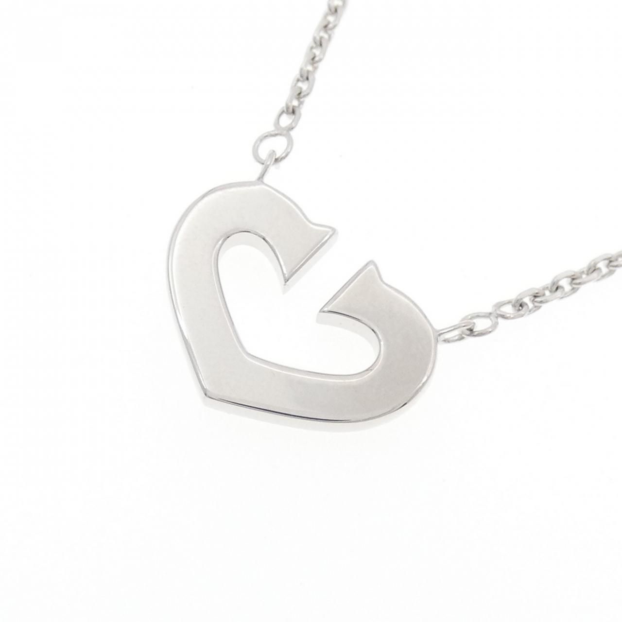 Cartier C Necklace White Gold — view 3