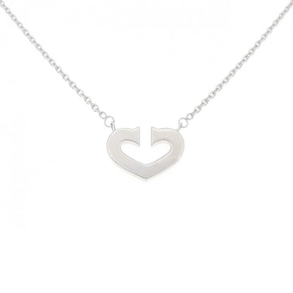 Cartier C Necklace White Gold