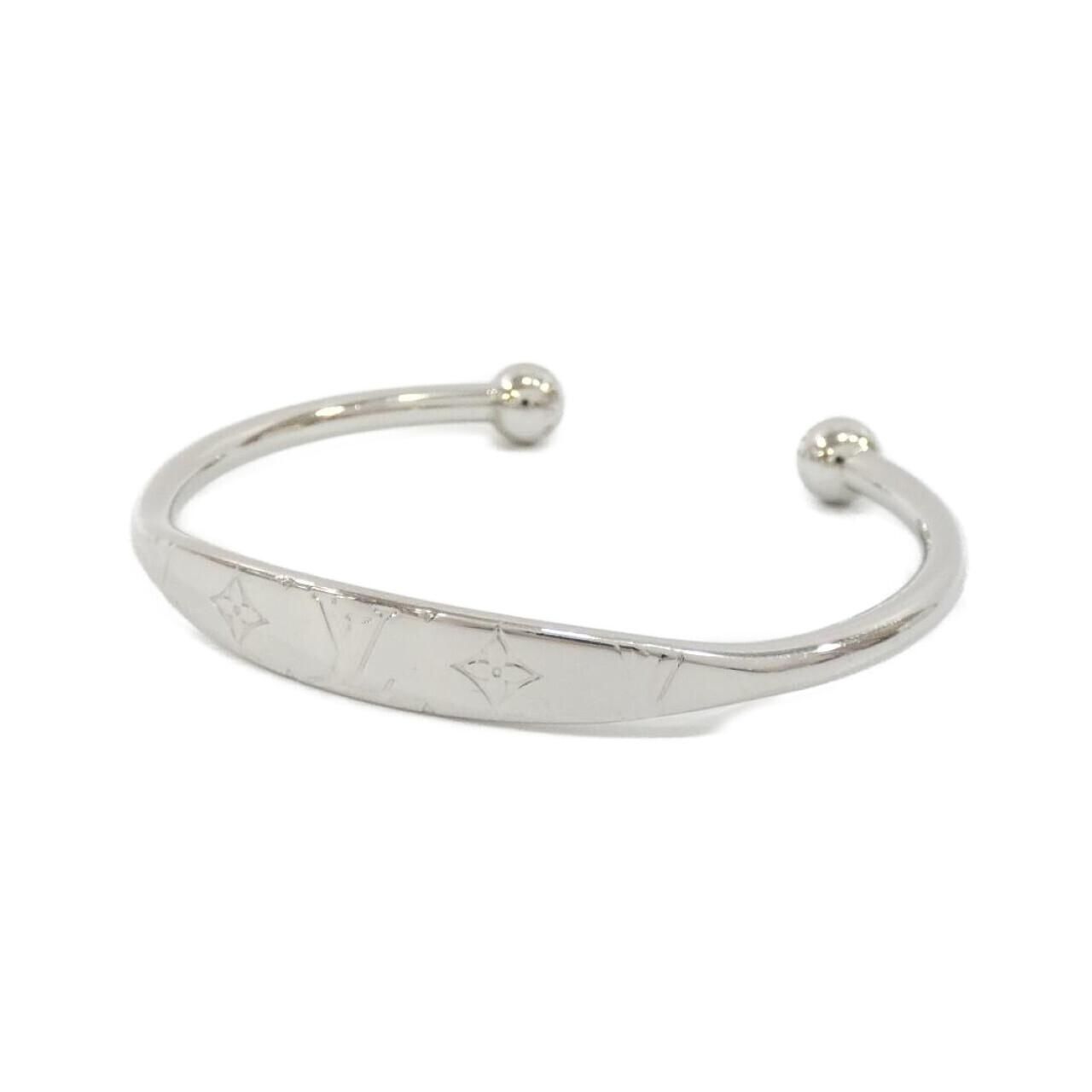 Louis Vuitton Jonck Monogram L Bangle Bracelet
