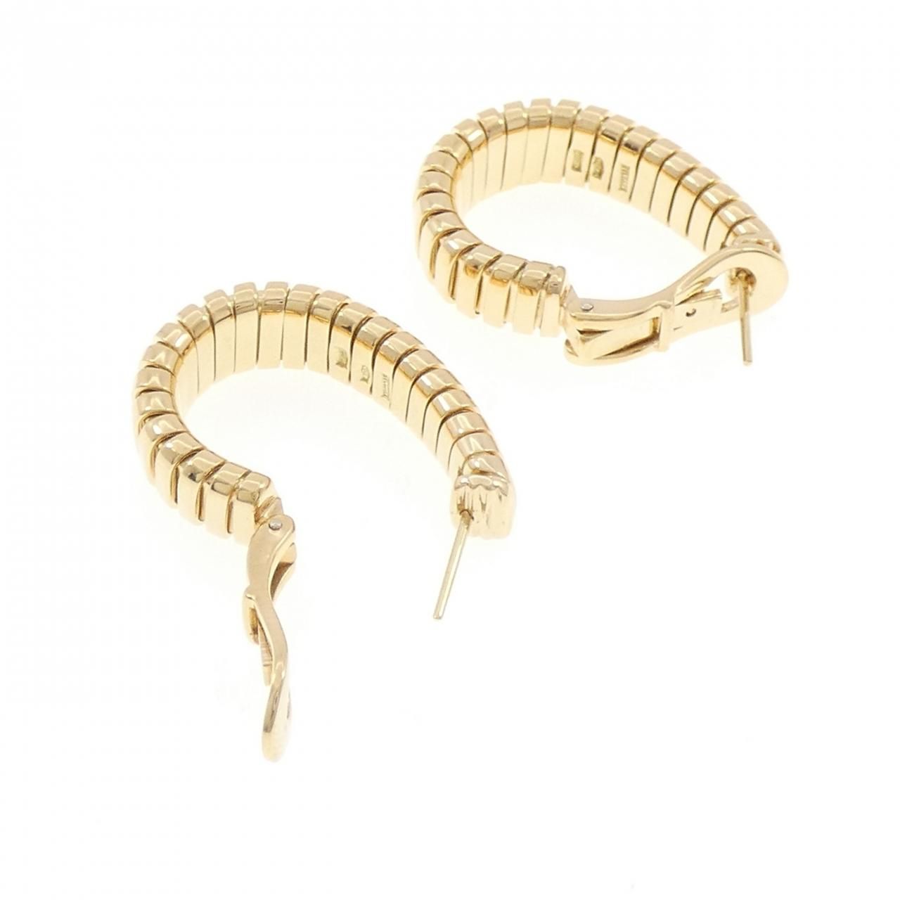 Bvlgari Tubogas Earrings Gold — view 3