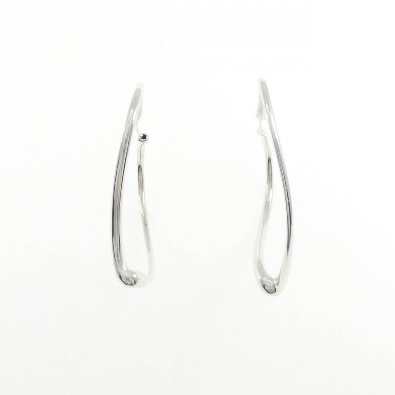 Tiffany & Co Open Hoop Earrings — view 2