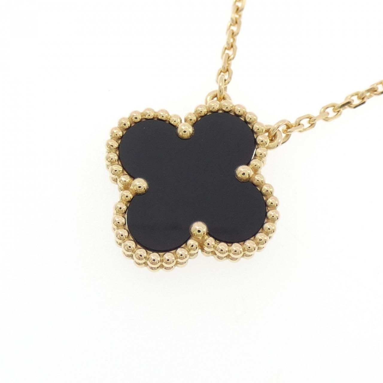 Van Cleef & Arpels Vintage Alhambra Necklace — view 3