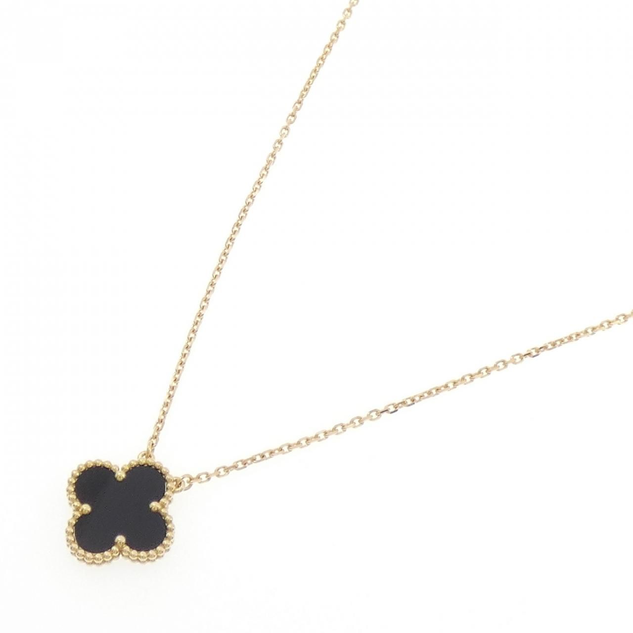 Van Cleef & Arpels Vintage Alhambra Necklace — view 2