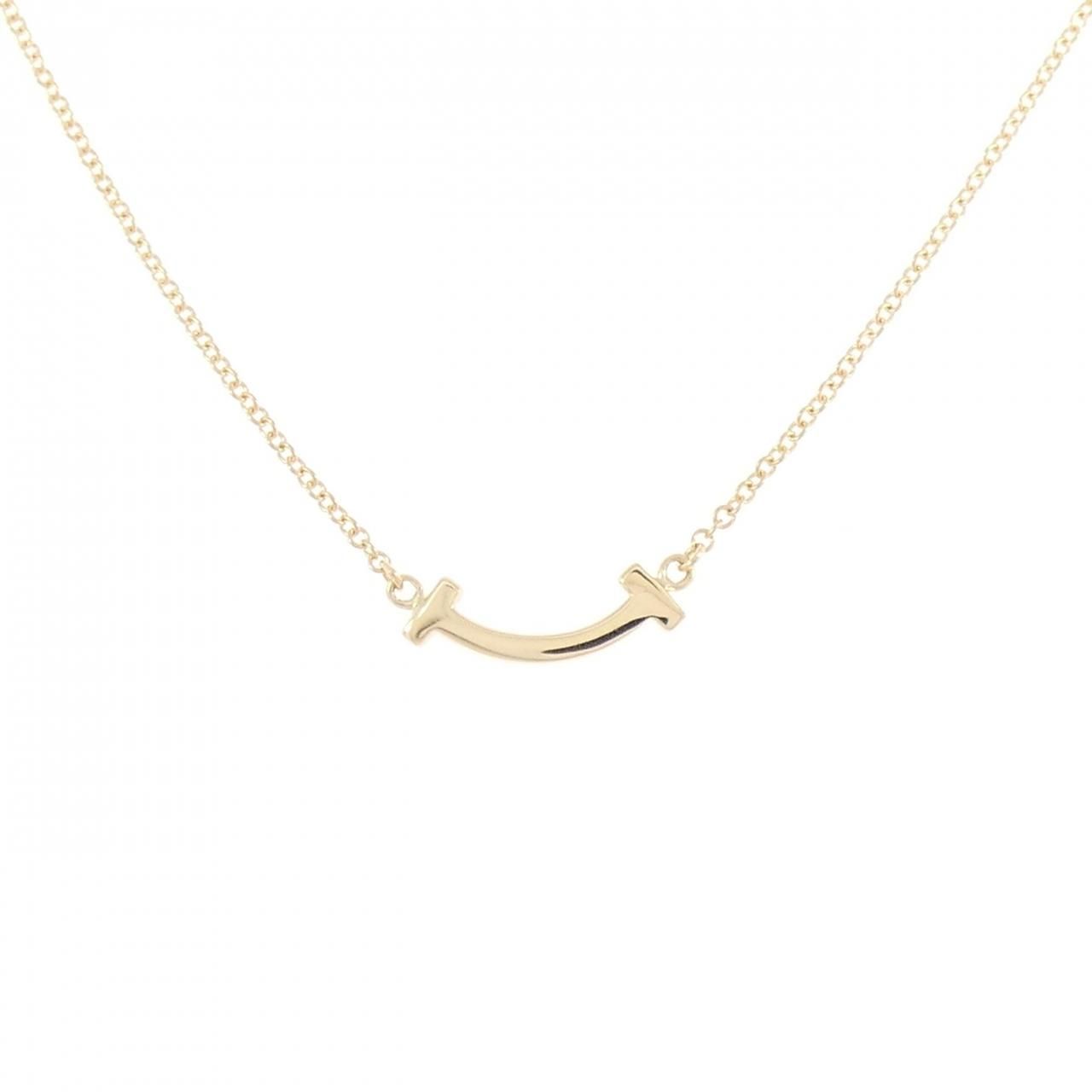 Tiffany & Co T Smile Mini Necklace