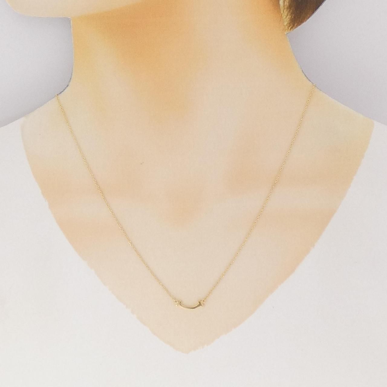 Tiffany & Co T Smile Mini Necklace — view 5