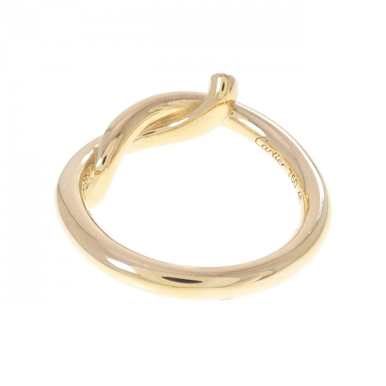 Cartier Entrelace Ring Gold — view 3