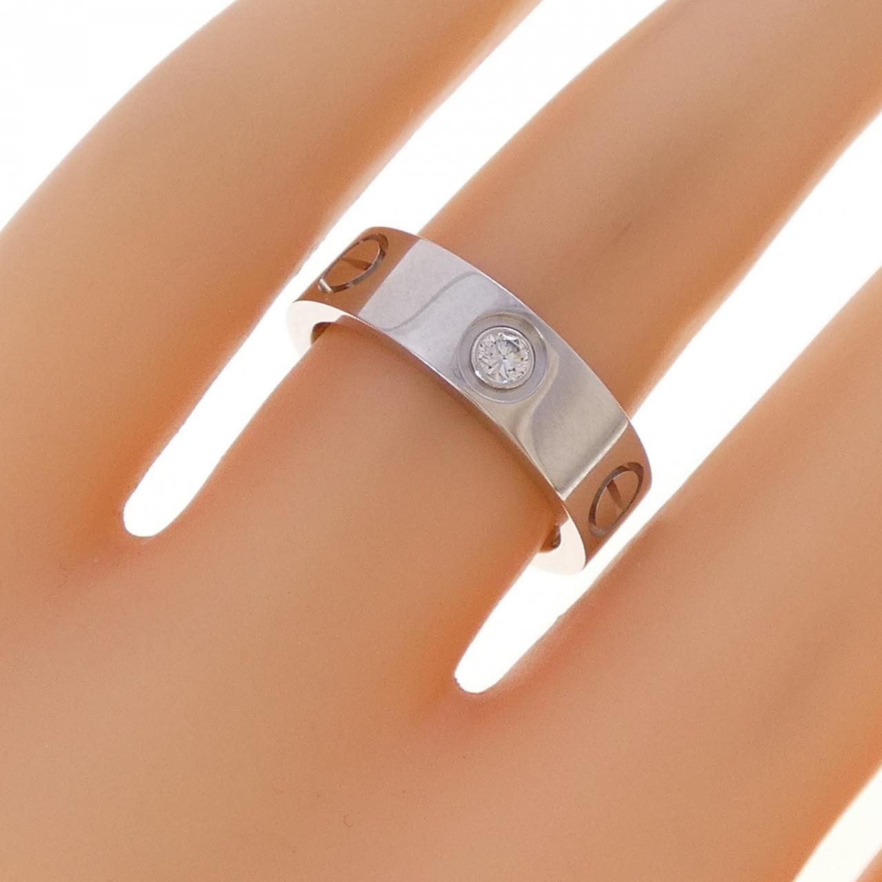 Cartier Love Half Diamond Ring — view 4