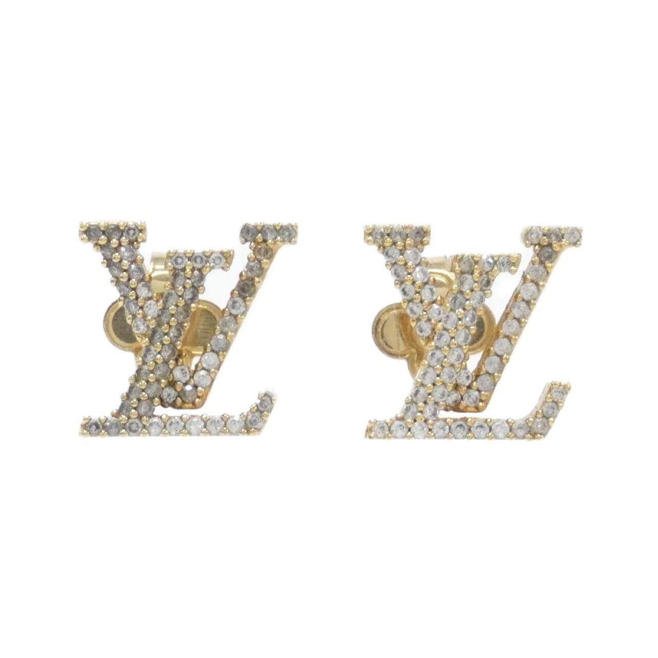 Louis Vuitton Earrings LV Iconic Strass