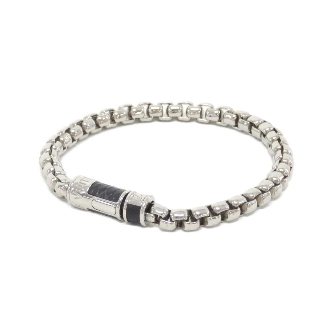 Louis Vuitton Monogram Eclipse Bracelet Chain — view 2