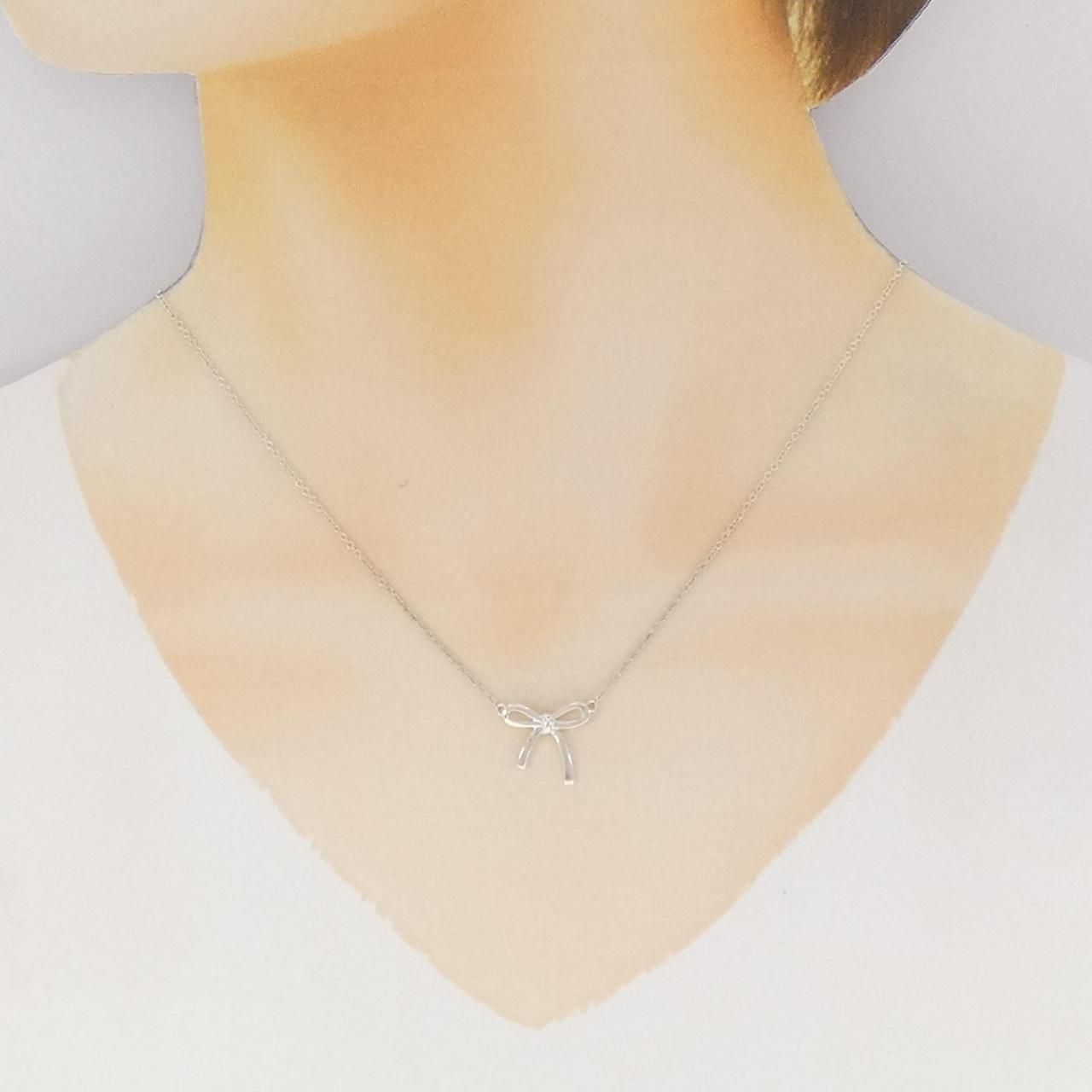 Tiffany & Co Bow Necklace — view 6