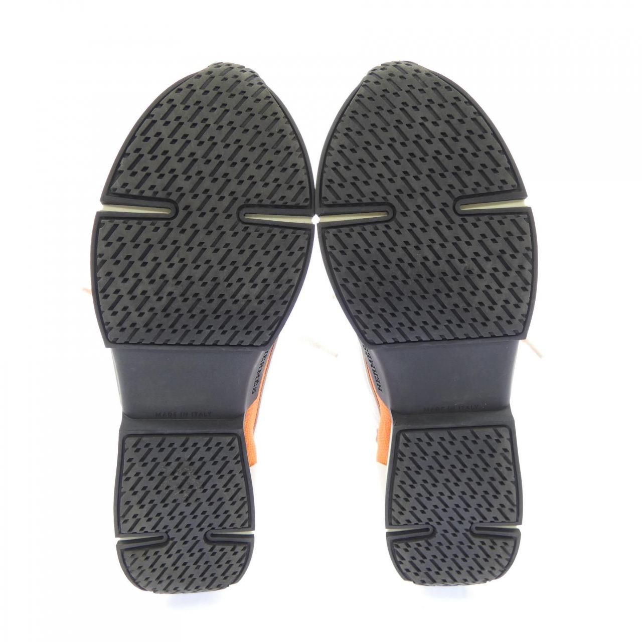 Hermes Sneakers Orange — view 4