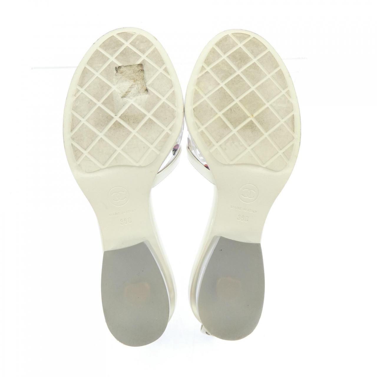 Chanel Sandals White — view 4