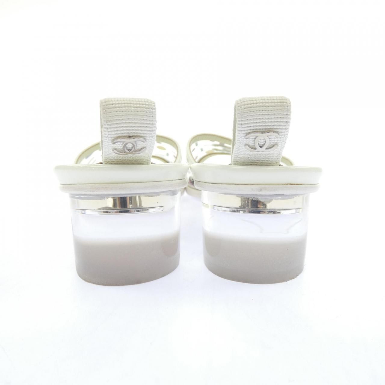 Chanel Sandals White — view 5