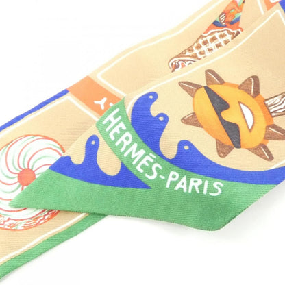 Hermes Funny Ice Cream Twilly Scarf — view 3