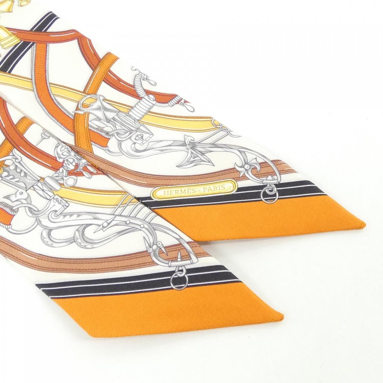 Hermes Harnais Legendire Twilly Scarf — view 2