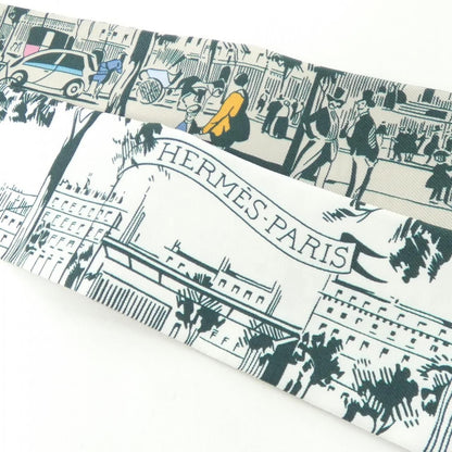 Hermes a L'ombre Des Boulevaards Twilly Scarf — view 3