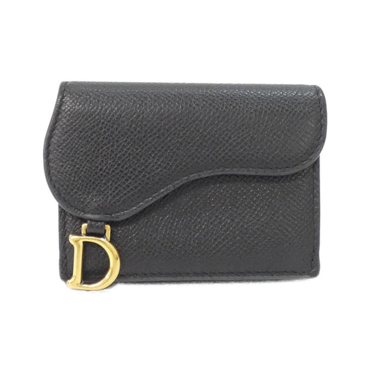 Dior Saddle Wallet Black