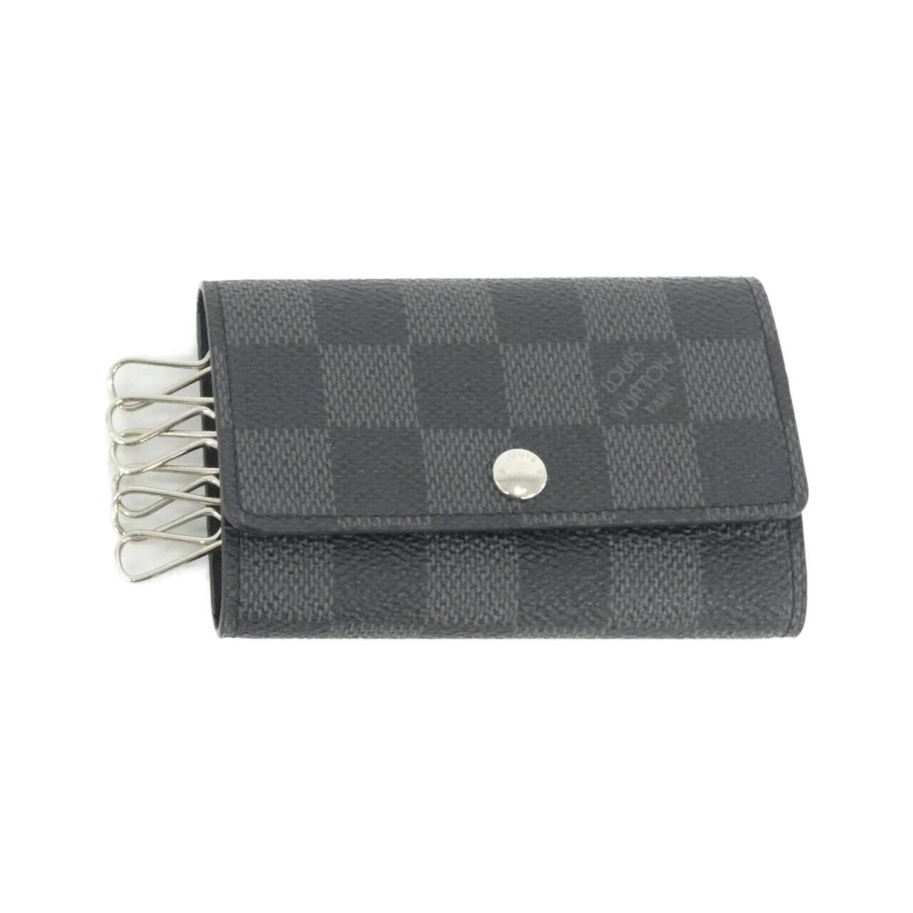 Louis Vuitton Damier Graphite Multicles Key Case Key Holder