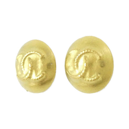 Chanel Vintage Earrings Gold — view 2