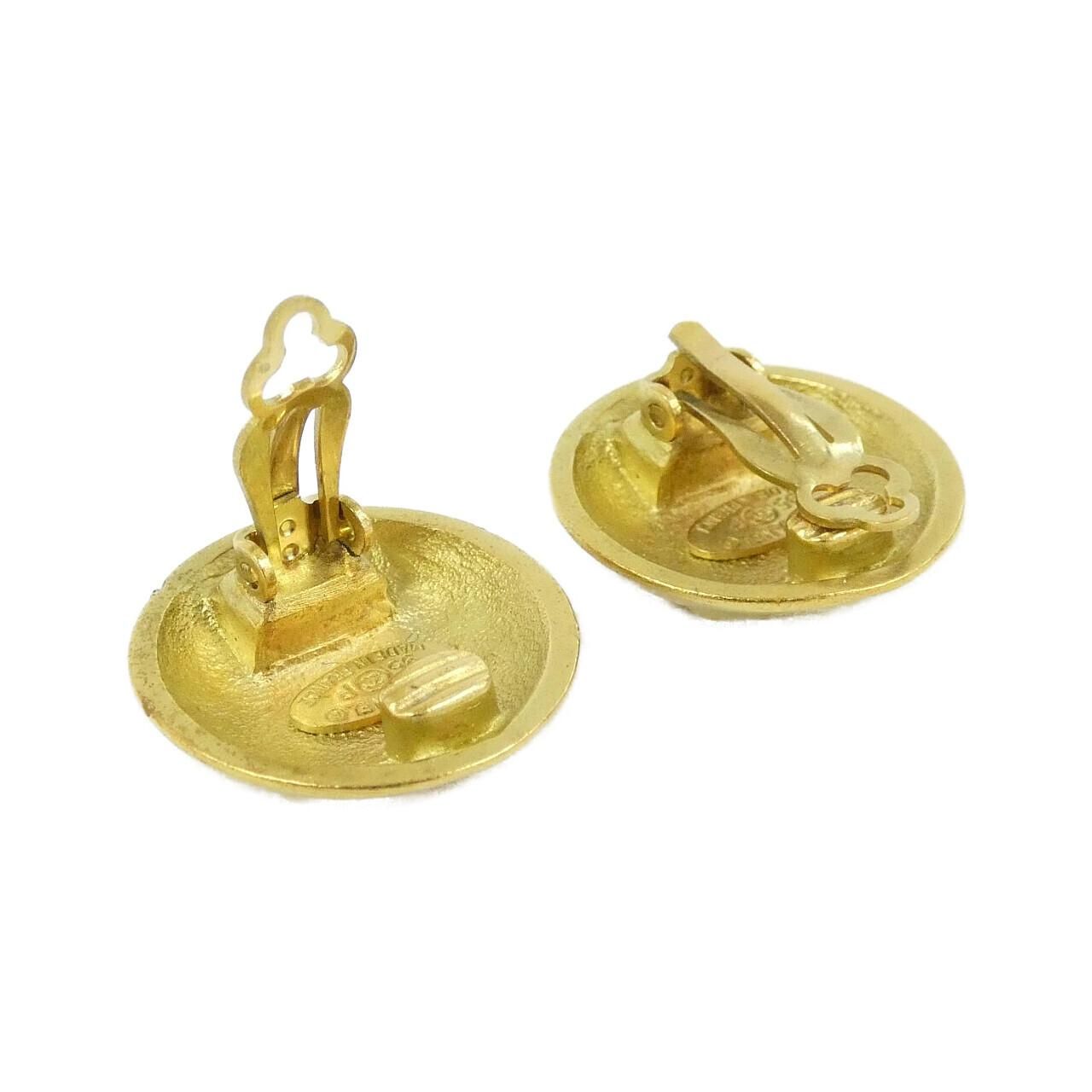 Chanel Vintage Earrings Gold — view 3
