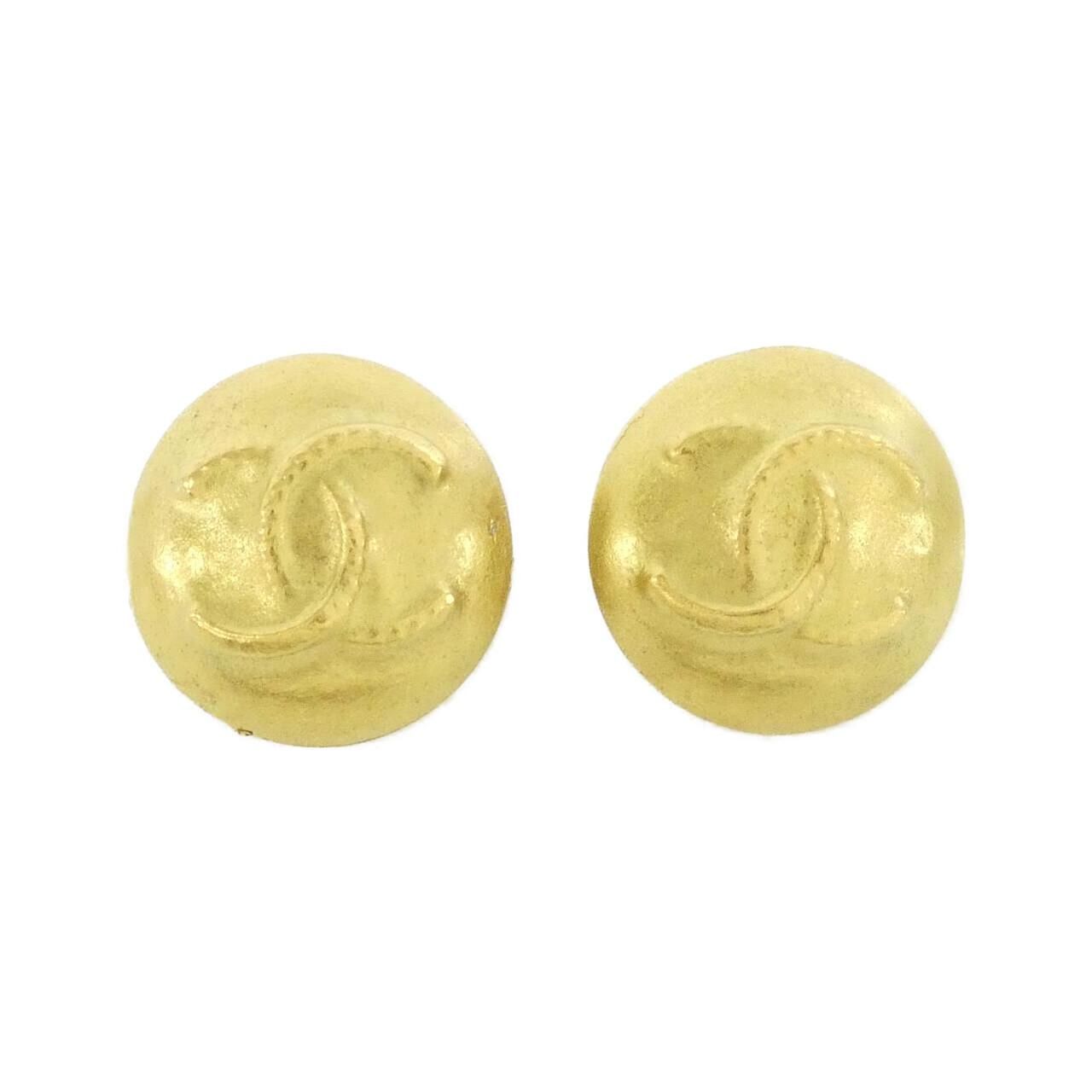 Chanel Vintage Earrings Gold