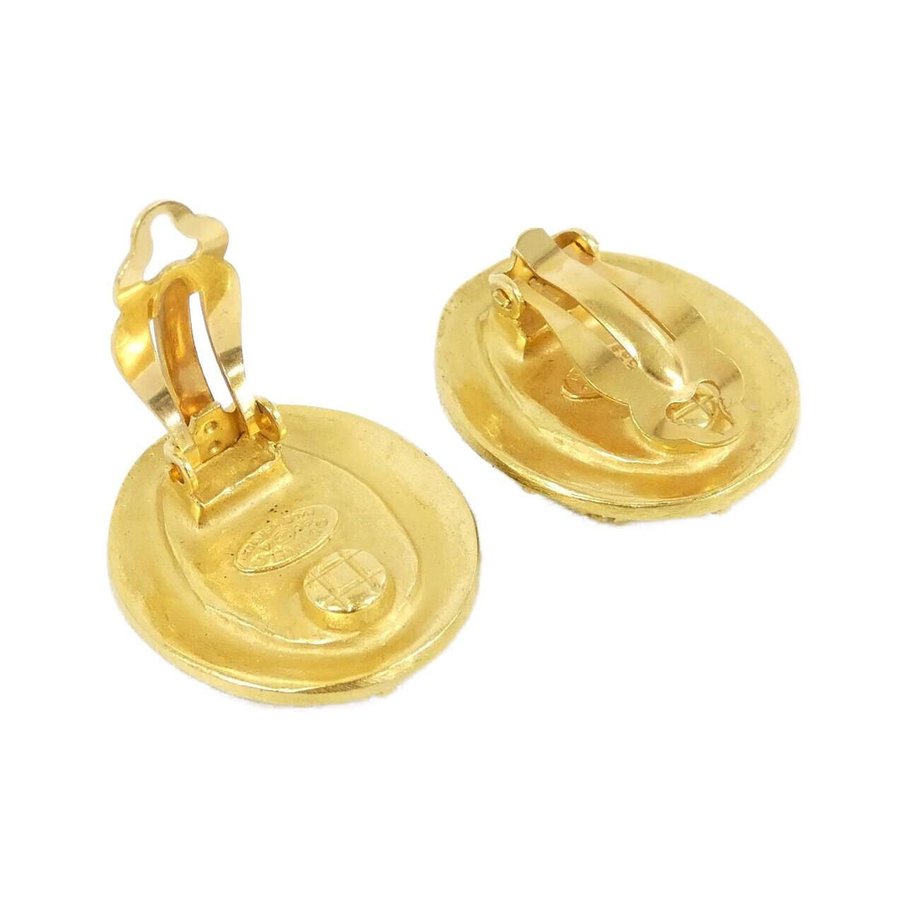 Chanel Vintage Earrings Gold — view 3