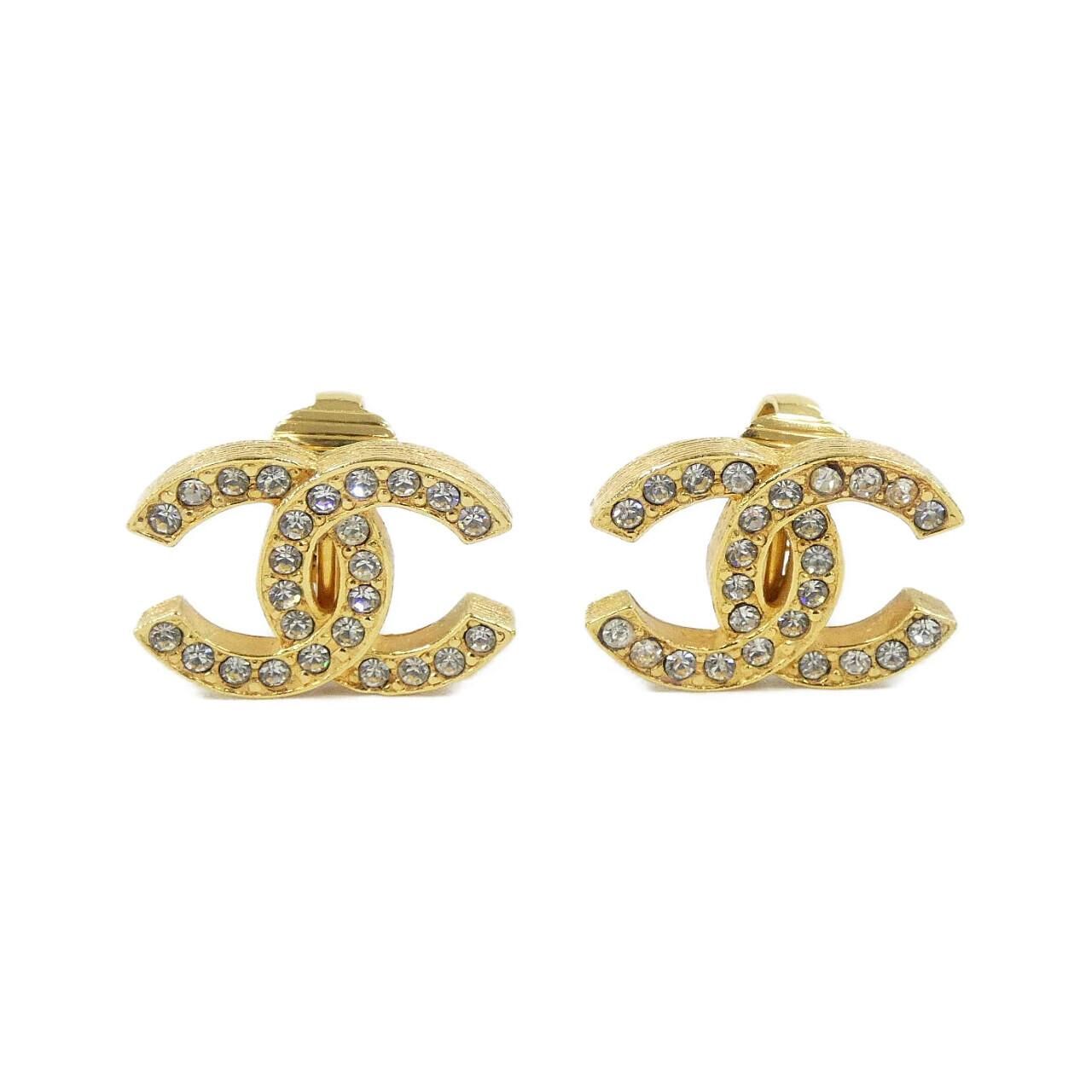 Chanel Vintage Earrings Gold