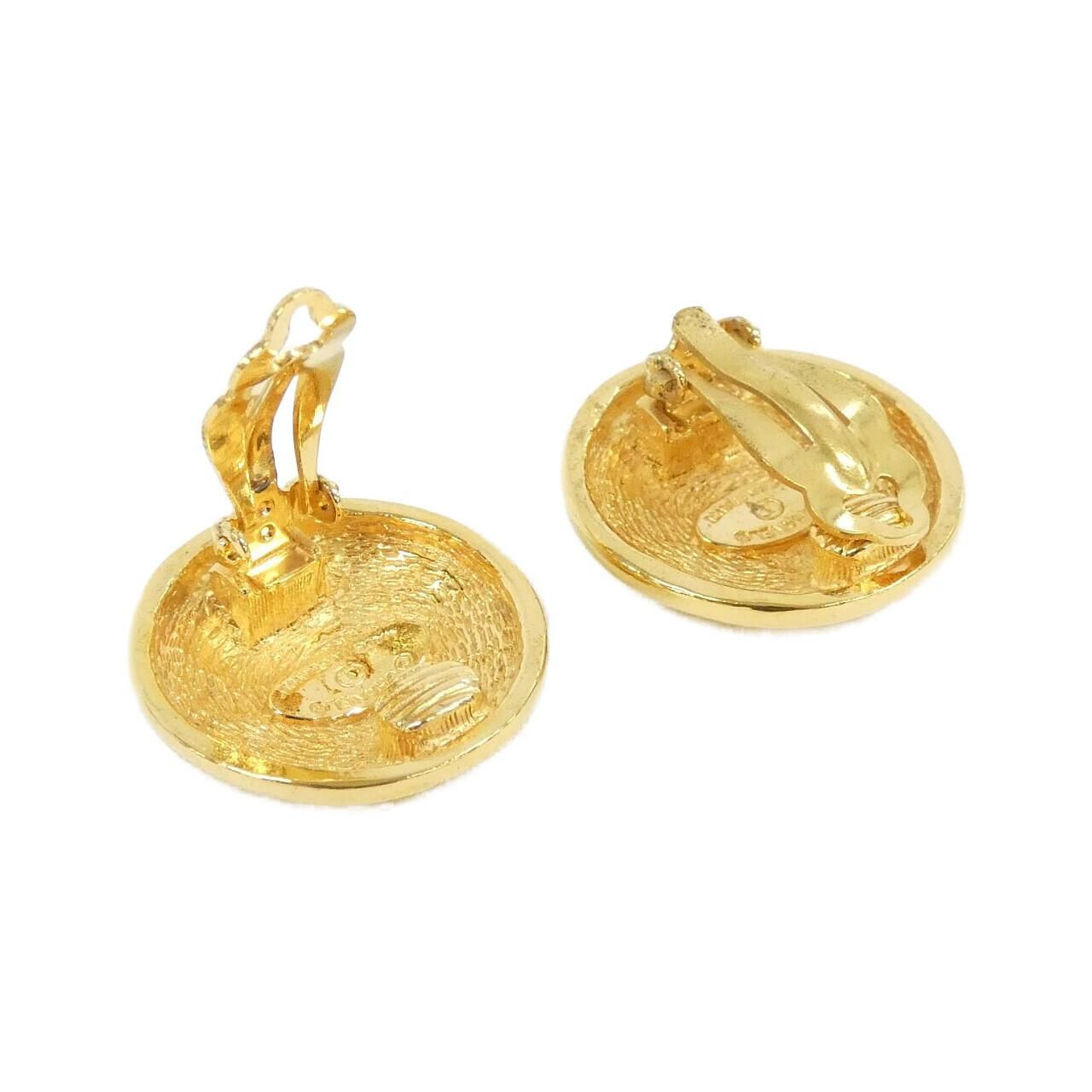 Chanel Vintage Earrings Gold — view 3