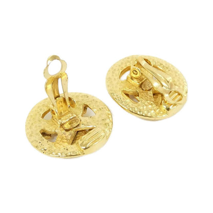Chanel Vintage Earrings Gold — view 3