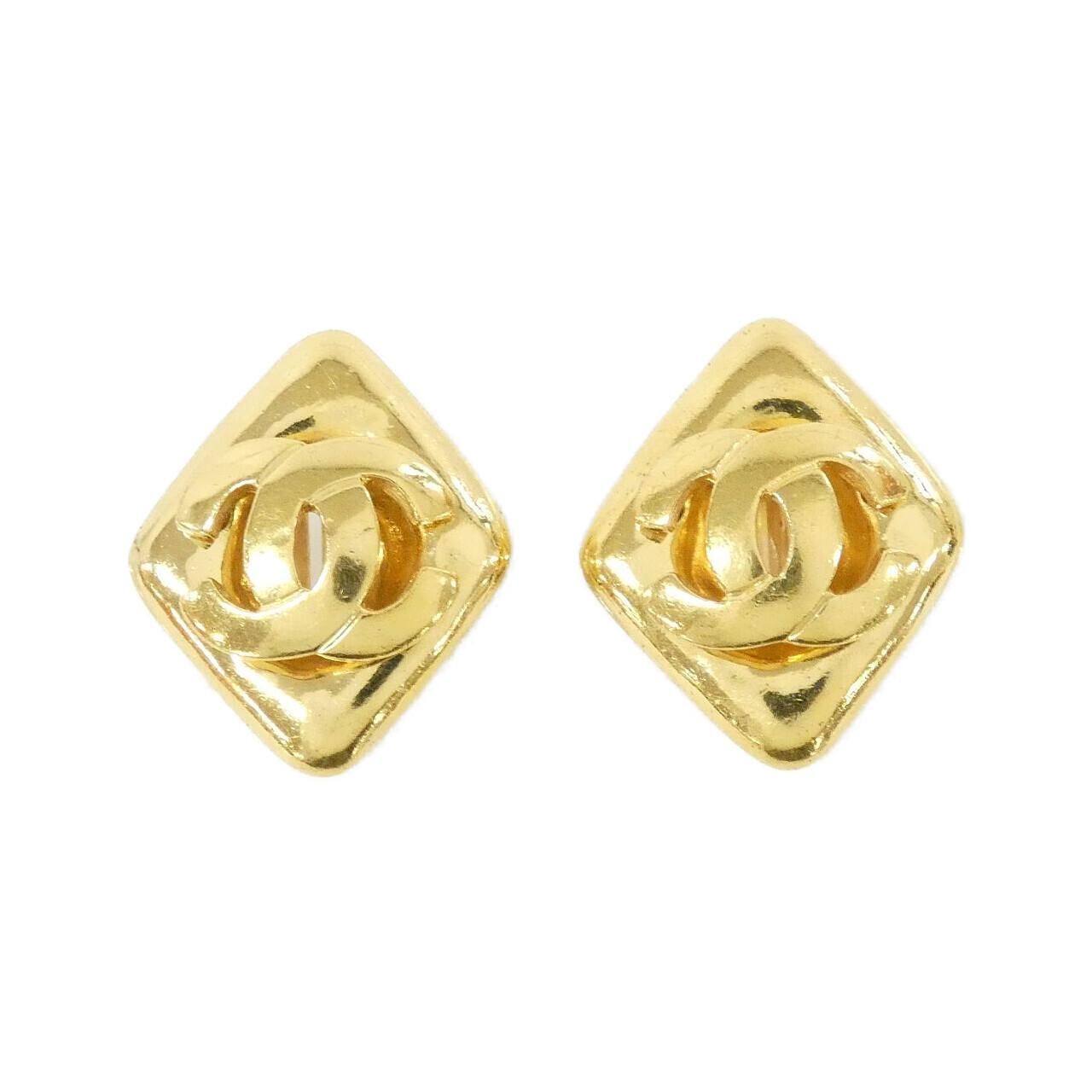 Chanel Vintage Earrings Gold