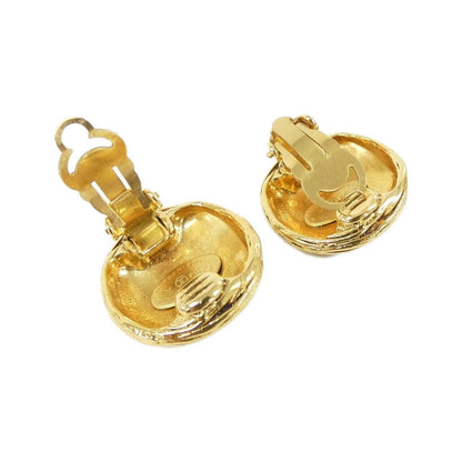 Chanel Vintage Earrings Gold — view 3