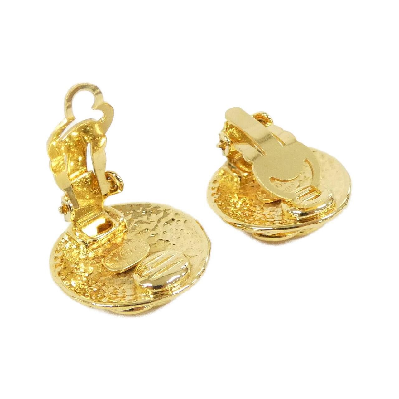 Chanel Vintage Earrings Gold — view 3