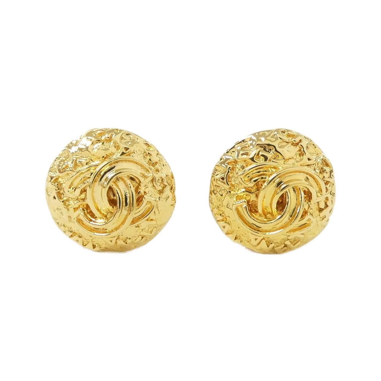 Chanel Vintage Earrings Gold