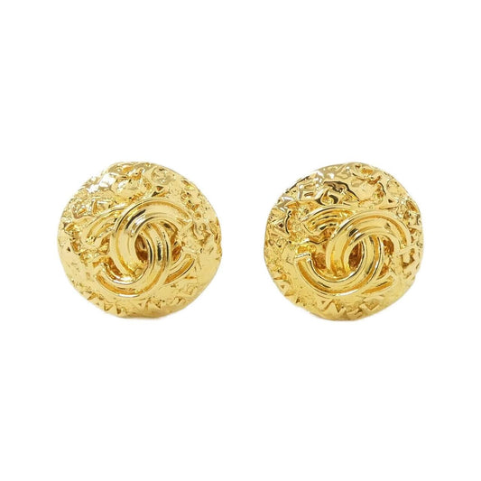 Chanel Vintage Earrings Gold