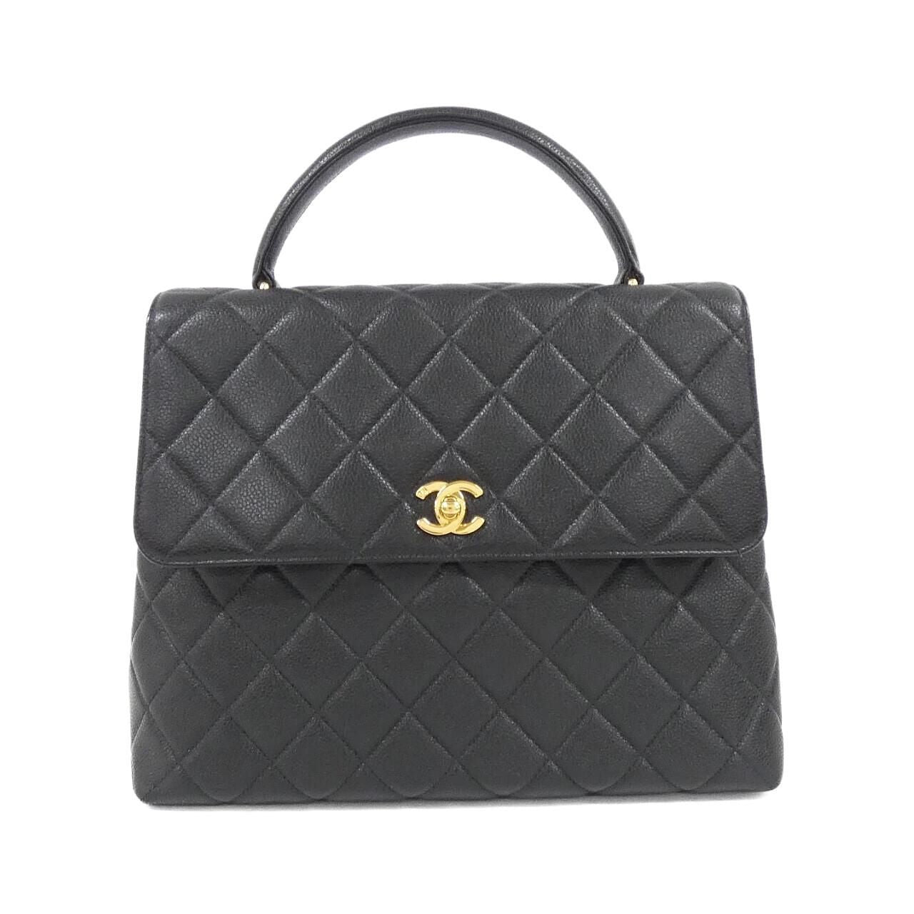 Chanel Vintage Bag Handbag Black