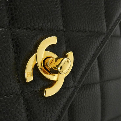 Chanel Vintage Bag Handbag Black — view 5