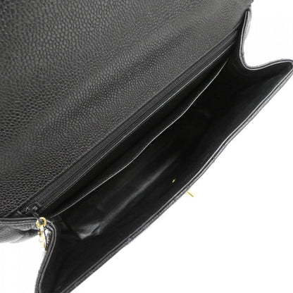 Chanel Vintage Bag Handbag Black — view 8