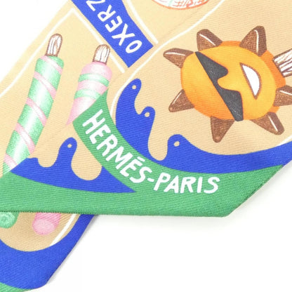 Hermes Funny Ice Cream Twilly Scarf — view 3