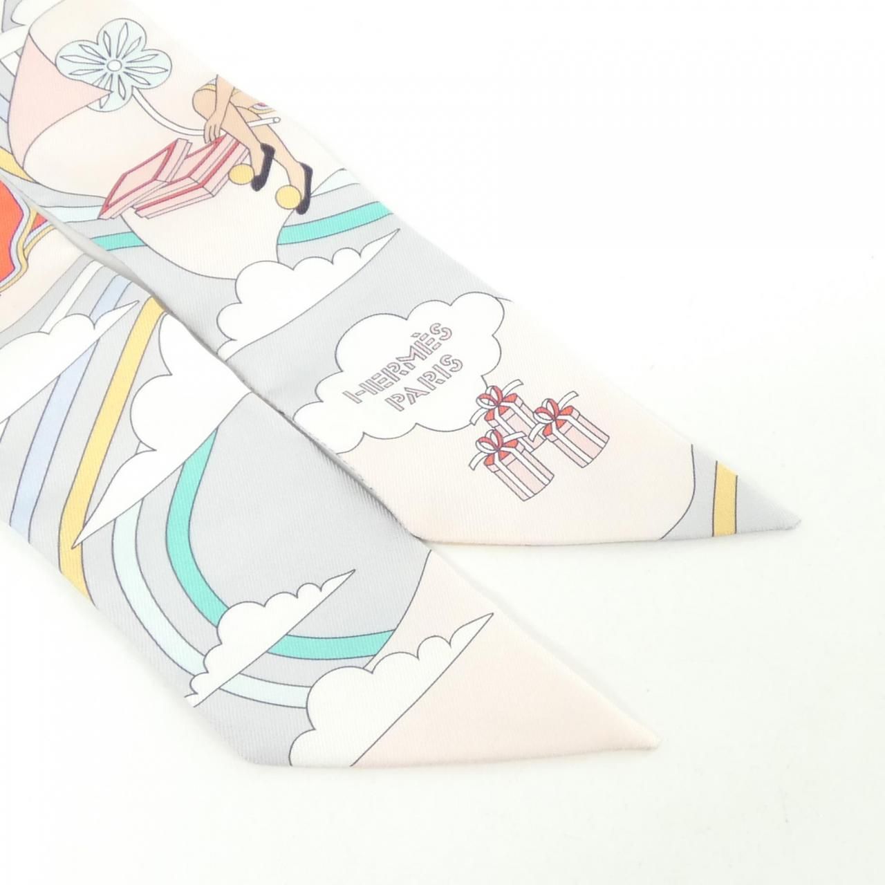 Hermes Carres Volants Twilly Scarf — view 2
