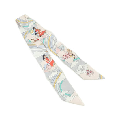 Hermes Carres Volants Twilly Scarf