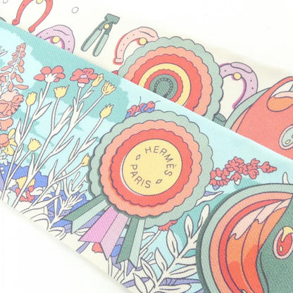 Hermes Pony Pit Stop Twilly Scarf — view 3