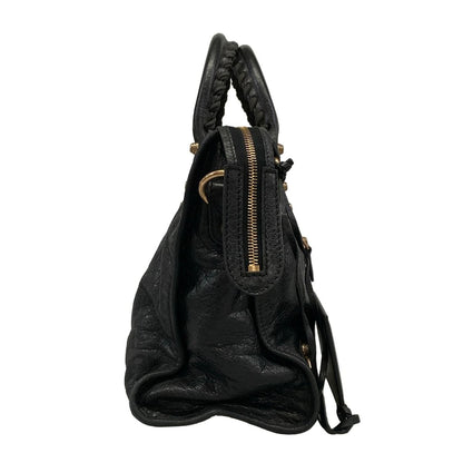 Balenciaga Handbag the Giant City Black Leather — view 2