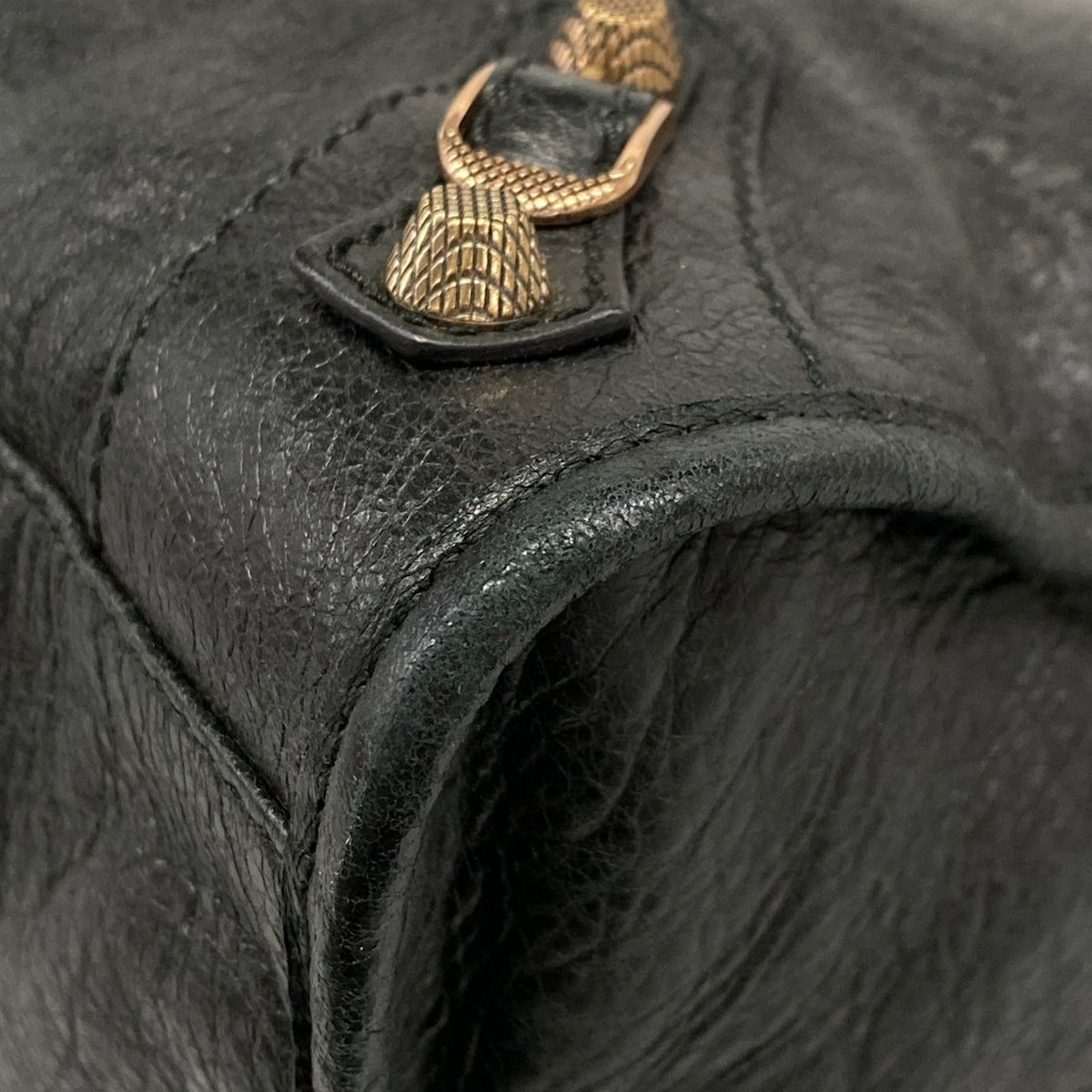 Balenciaga Handbag the Giant City Black Leather — view 6