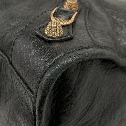 Balenciaga Handbag the Giant City Black Leather — view 6