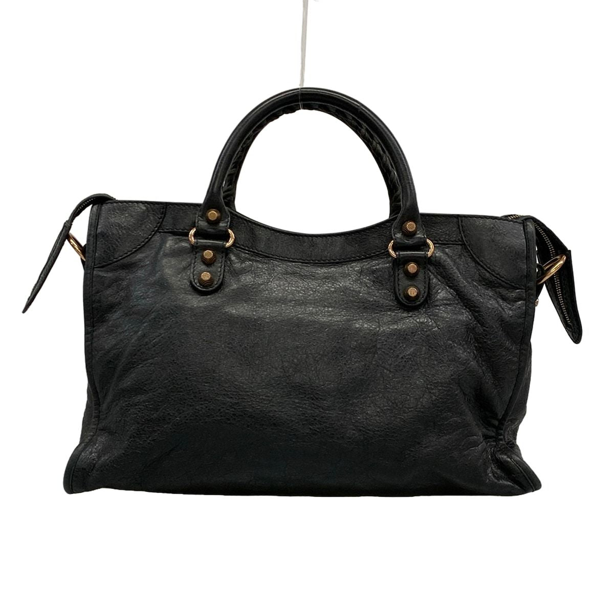 Balenciaga Handbag the Giant City Black Leather — view 3