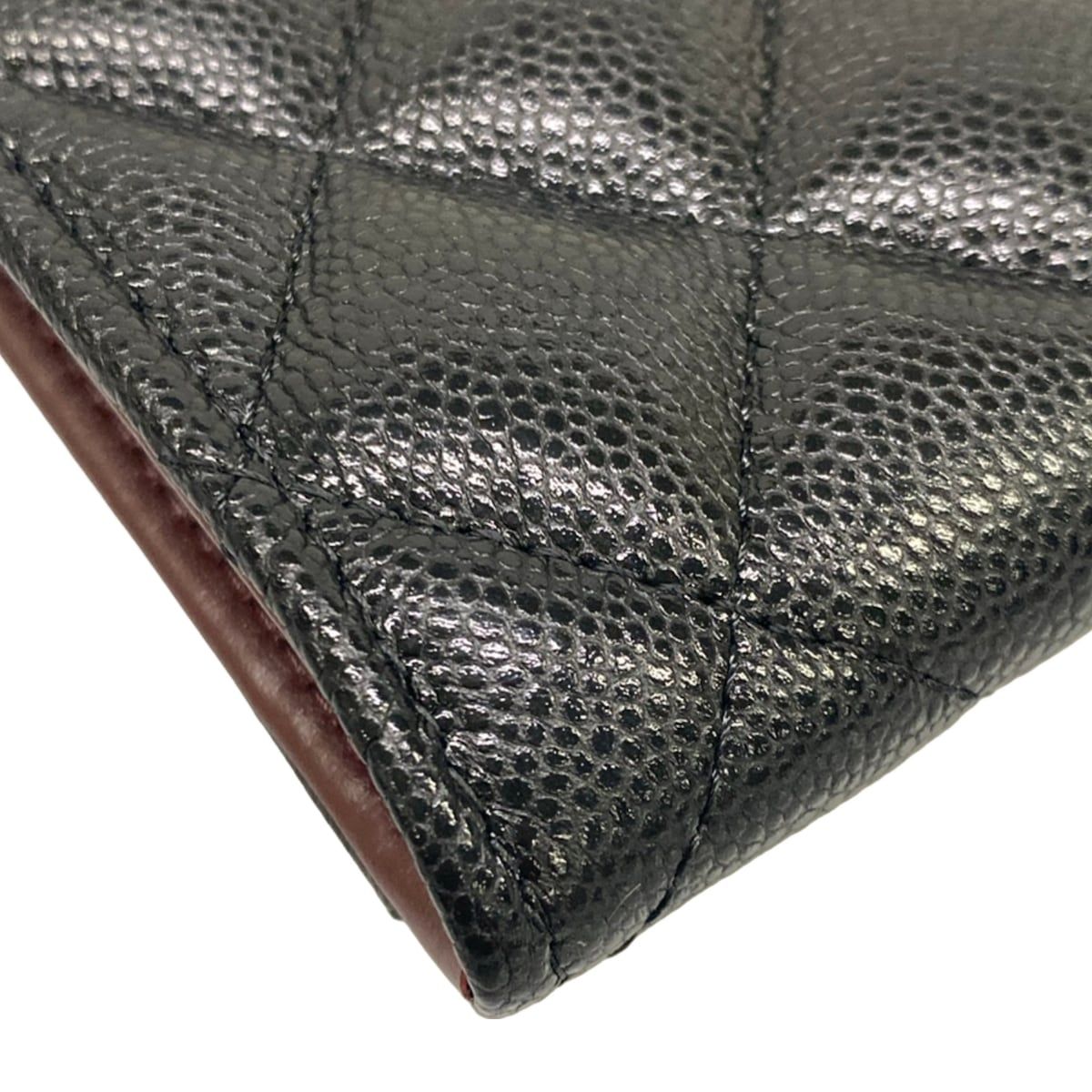 Chanel Coin Case Classic Zip Card Quilted Black — view 6