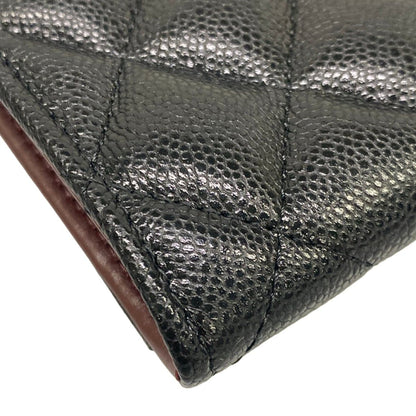 Chanel Coin Case Classic Zip Card Quilted Black — view 6