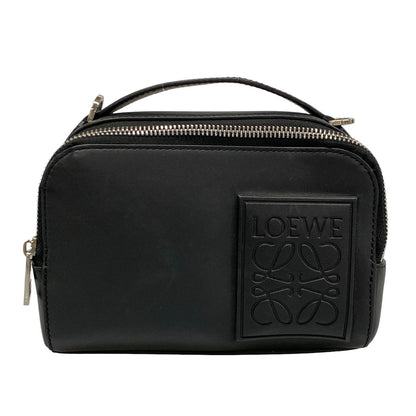 Loewe Crossbody Camera Bag Mini Black Embossed